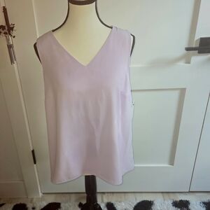 Nine West Purple Sleeveless Tank Top
